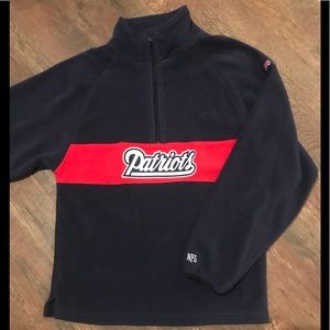 Patriots 1/4 zip fleece